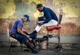 Cuban shoeshiner