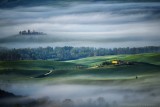The fog rises