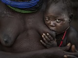 Child alleviating hunger