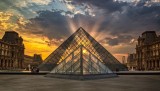 Sunset at the Louvre