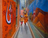 Benaras lane graffiti _ 5358