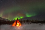 Camping under the stars