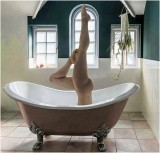 Scene in the Bathroom