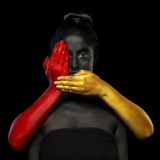 Red & Gold Hands