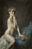 The masked woman