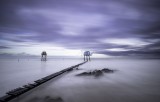 two huts