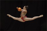 Gymnast with Ball 5558