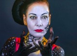 Painted woman