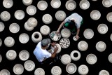 Couple Making Crafts