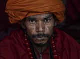 Orange turban