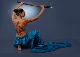 Lady with Sword